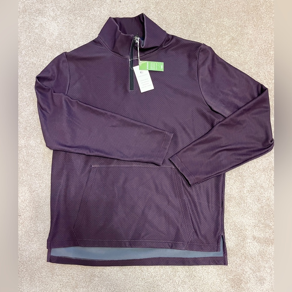 Con.Struct Fleece Lined Quarter Zip Pullover